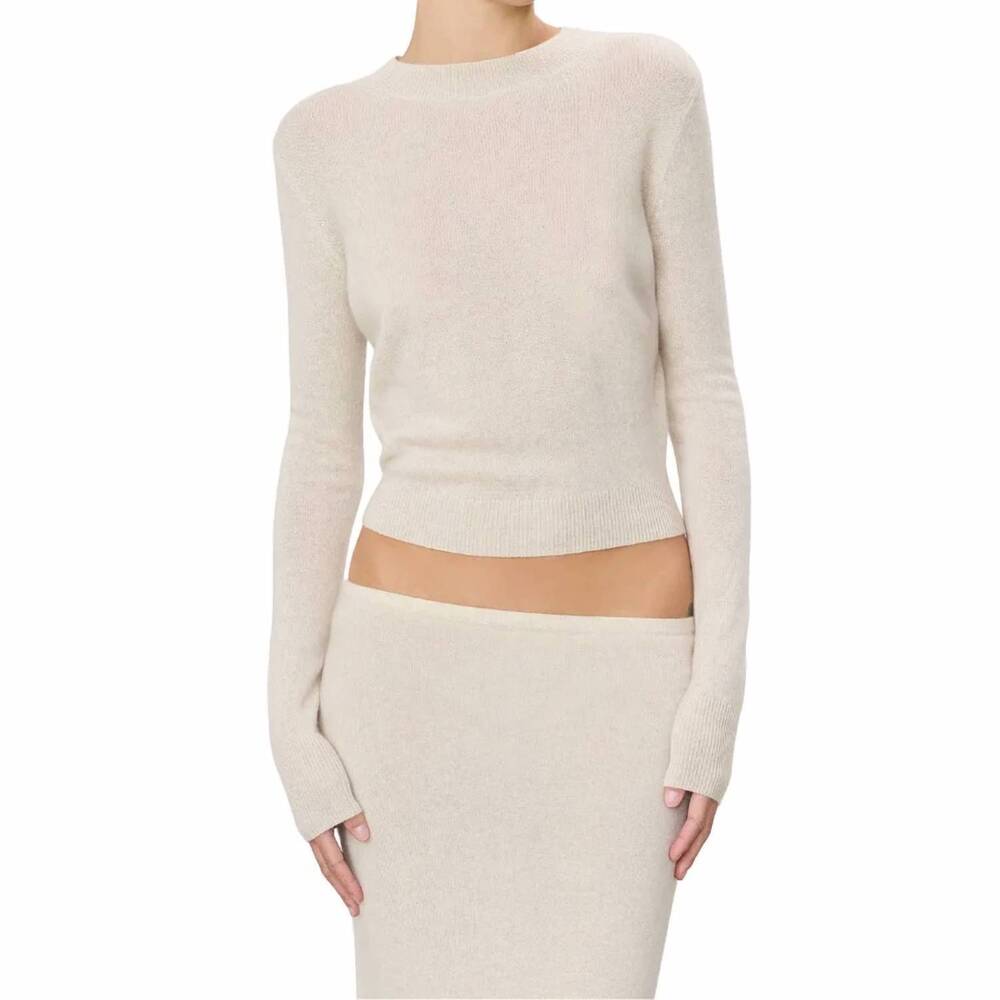 NEW ETERNE francis sweater in oatmeal